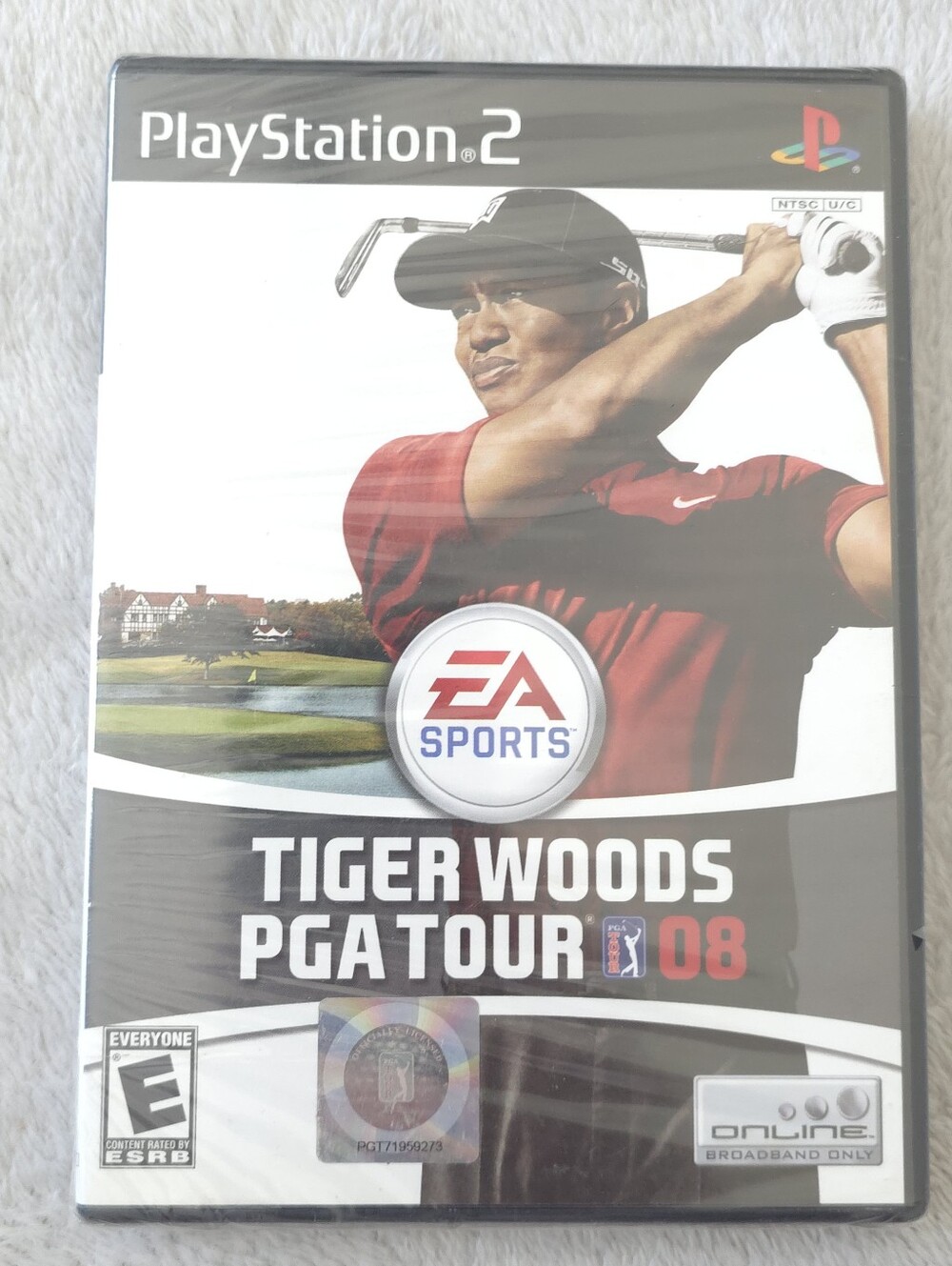 Tiger Woods PGA Tour 08 Golf PS2 PlayStation